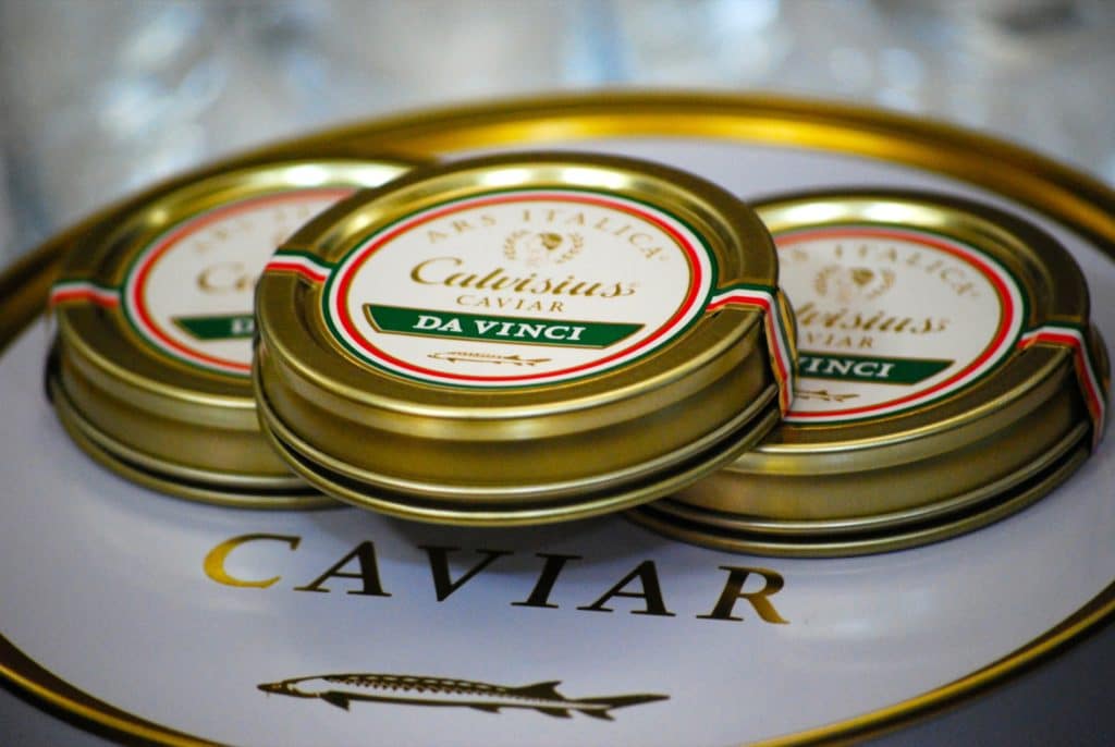 Caviar Da Vinci, caviar calvisius lyon, esturgeon adriatique, espèce esturgeon italie, caviar italien