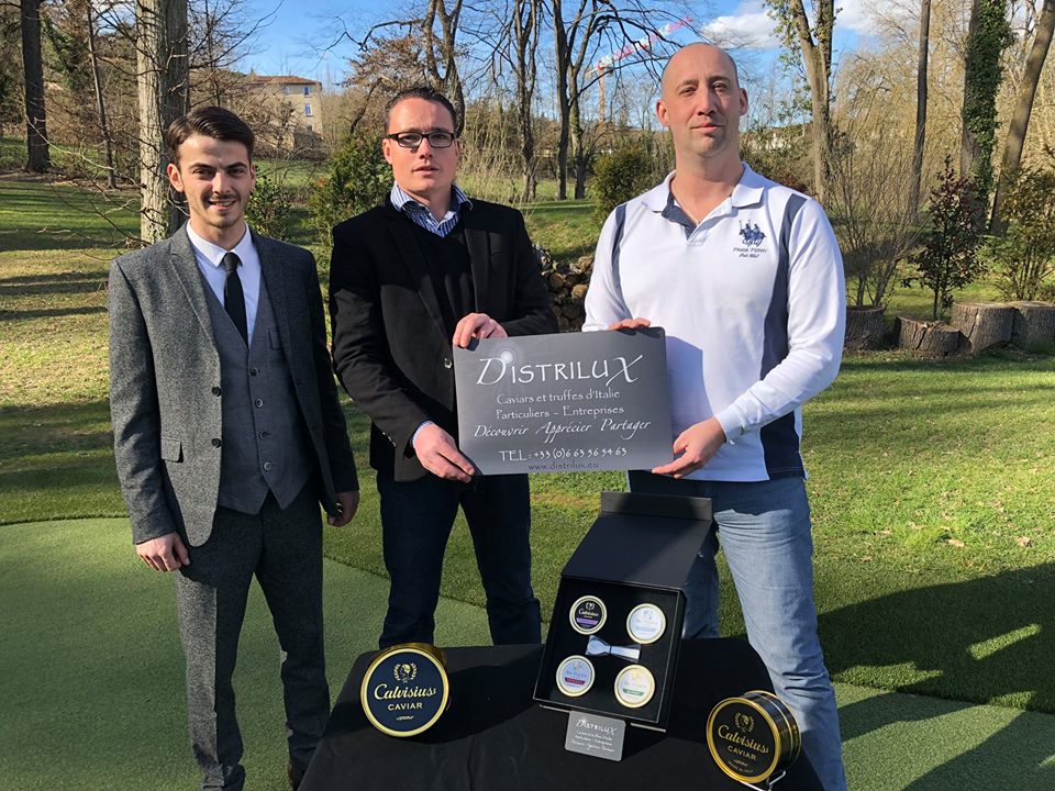 golf & caviar, golf et caviar, distrilux golf caviar, dégustation caviar golf, golf lyon tassin, golf sorelle, partenariat golf caviar, distrilux lyon