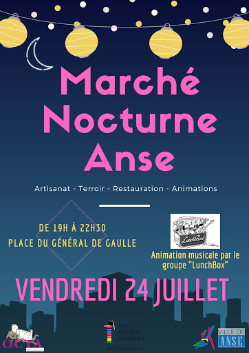 marché nocturne anse vendredi 24 juillet 2020