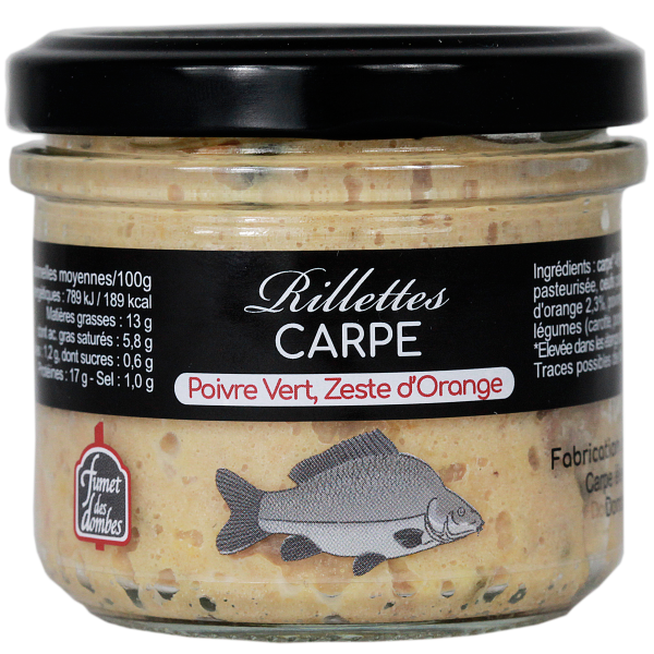 rillettes de carpe de la dombes