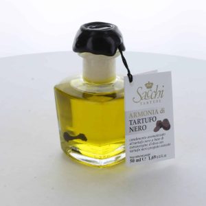 Huile d'olive extra vierge à la Truffe Noire 50ml sacchi tartufi